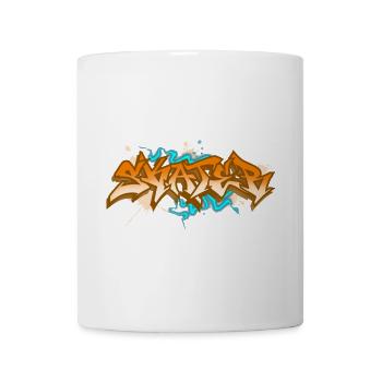 Skater Skateboard Skate Graffiti - Mug blanc - blanc - Devant