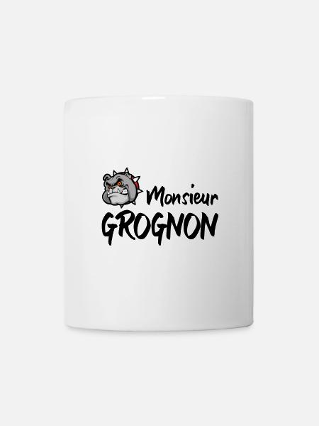 Monsieur GROGNON - Mug blanc - blanc