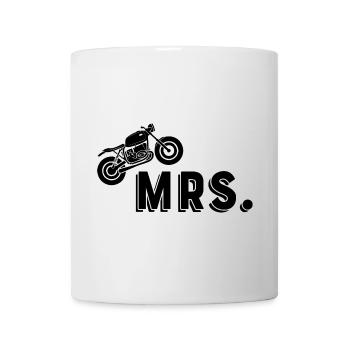 Frauen die Motorrad fahren - Tasse - Weiß - Vorne