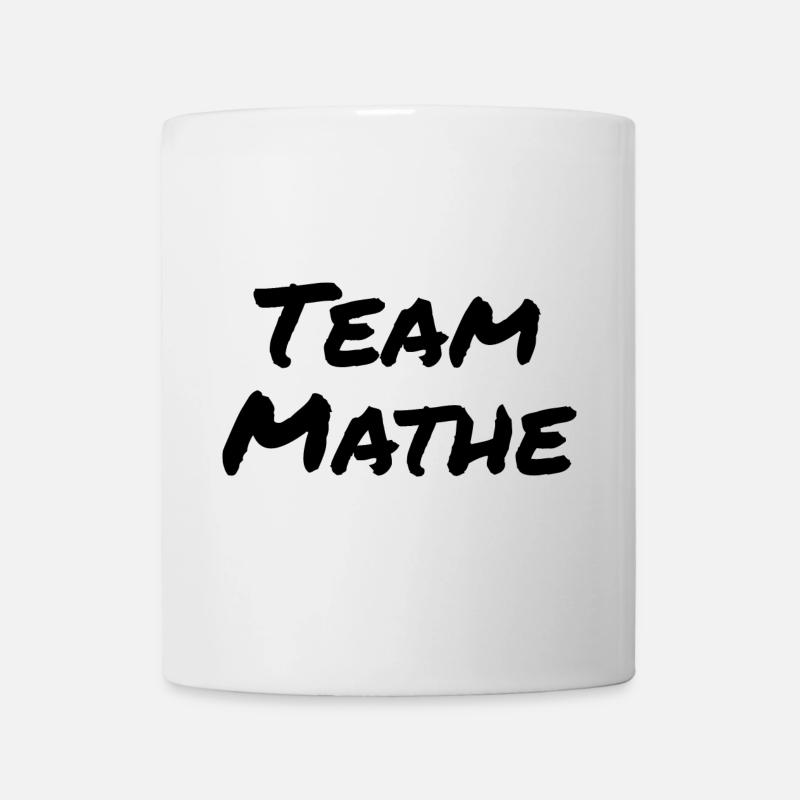 Team Math - Mug - white