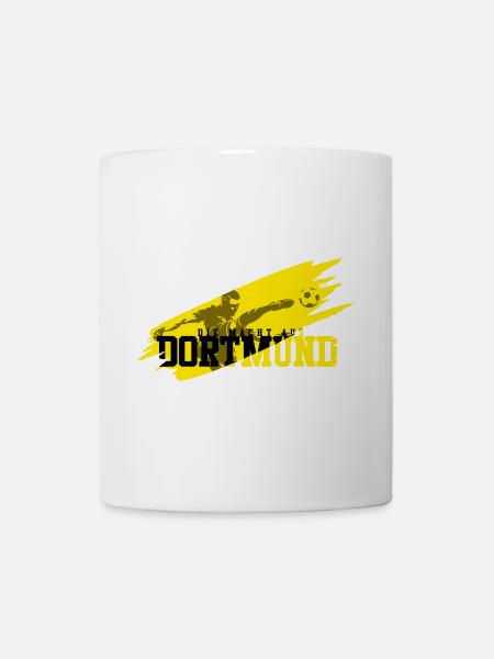 Fussball Dortmund - Tasse - Weiß