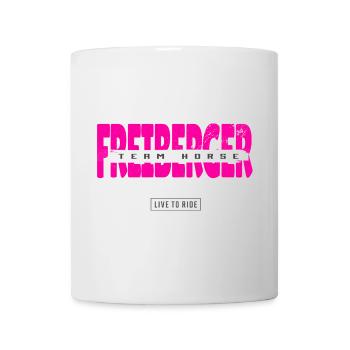 Freiberger Pferde Design - Tasse - Weiß - Vorne