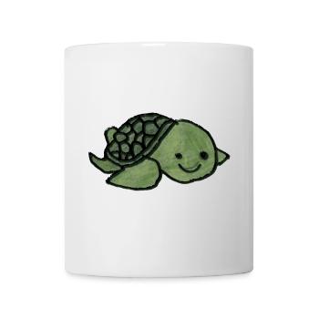 Turtle Children's Drawing - Mug - white - Front