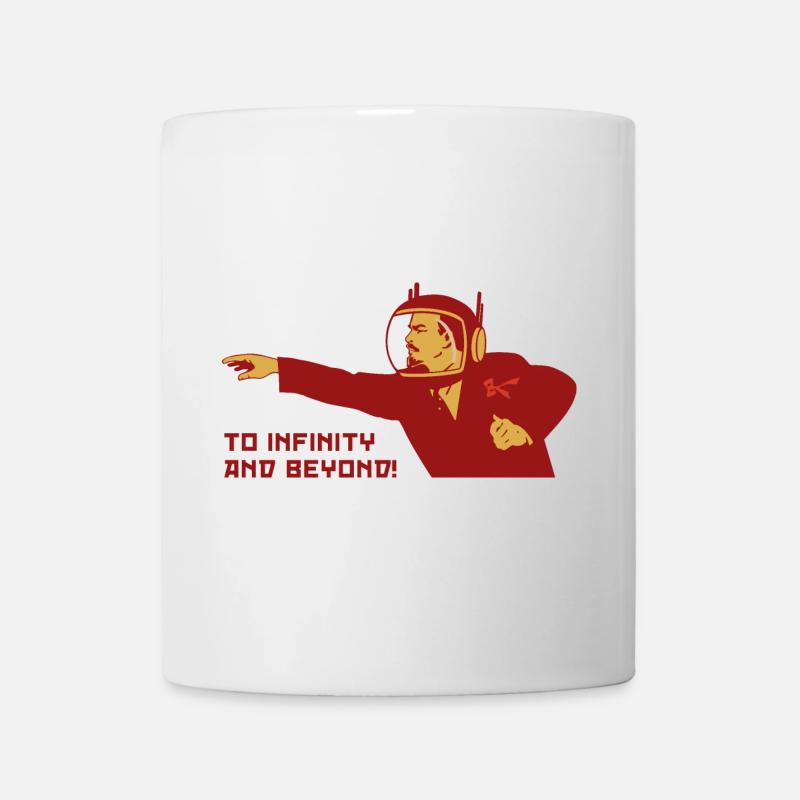 In die Unendlichkeit und darüber hinaus - Tasse - Weiß