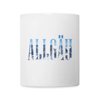 Allgäu Bavaria Germany Europe Winter Mountains - Mug - white - Front