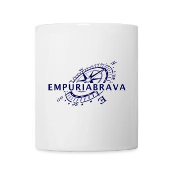 Windrose Empuriabrava - Tasse - Weiß - Vorne