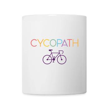 Geschenke für Radfahrer – Cycopath - Tasse - Weiß - Vorne