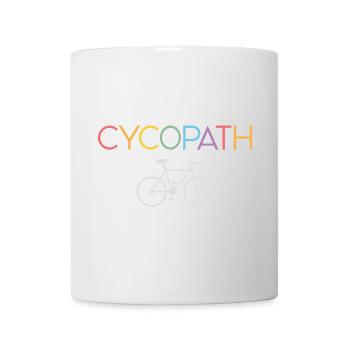 Geschenke für Radfahrer – Cycopath - Tasse - Weiß - Vorne