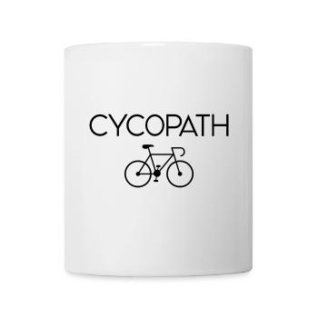 Geschenke für Radfahrer – Cycopath - Tasse - Weiß - Vorne