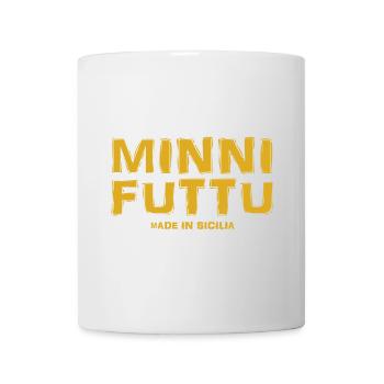 Sicile t-shirt minni futtu t-shirt sicilien - Mug blanc - blanc - Devant