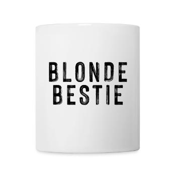 Blonde Bestie für temperamentvolle Blondinen - Tasse - Weiß - Vorne