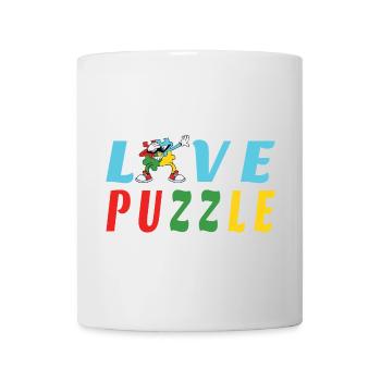 Love Puzzle - Mug - white - Front