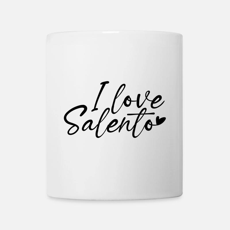 Ich liebe Salento - Tasse - Weiß