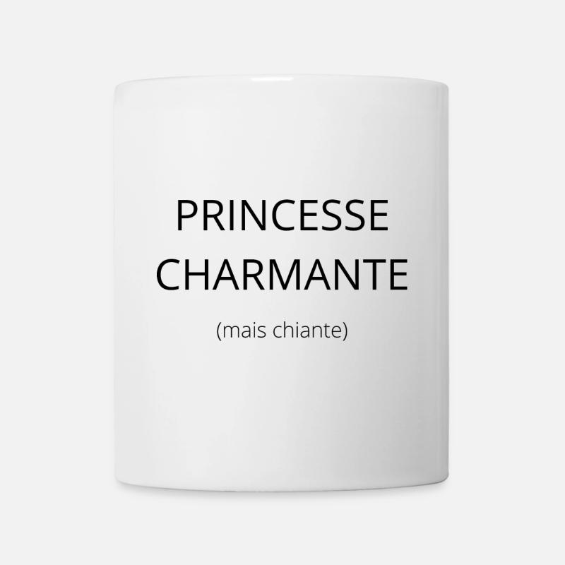 Princesse charmante - Mug blanc - blanc