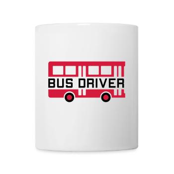 Bus driver (zwei Bushälften) - Tasse - Weiß - Vorne