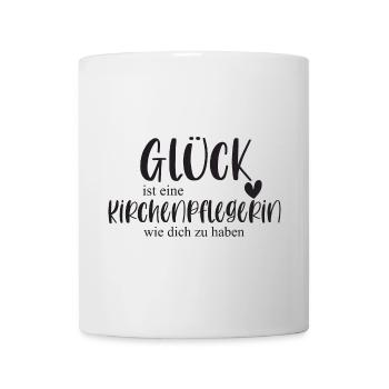 Kirchenpflegerin Kirche Ehrenamt Bedanken Geschenk - Tasse - Weiß - Vorne