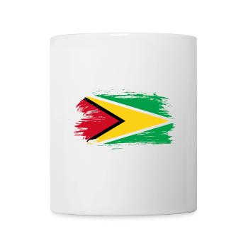 drapeau de la Guyane - Mug blanc - blanc - Devant