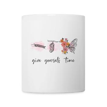 Gib dir Zeit - Tasse - Weiß - Vorne