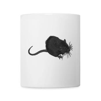 tierdesigns verschenken, ratte, süße Kleintiere - Tasse - Weiß - Vorne