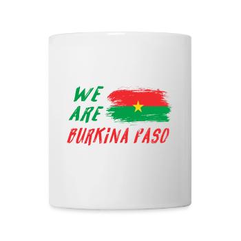 Nous sommes le Burkina Faso - Mug blanc - blanc - Devant