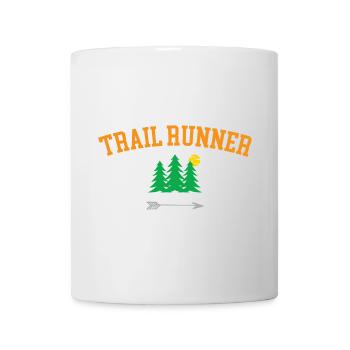 Trail Runner - Mug - white - Front