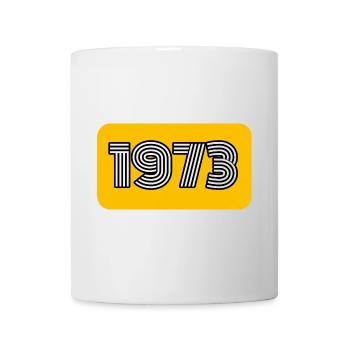 Jahrgang 1973 - Tasse - Weiß - Vorne