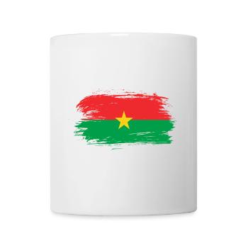 Burkina Faso flag - Mug - white - Front