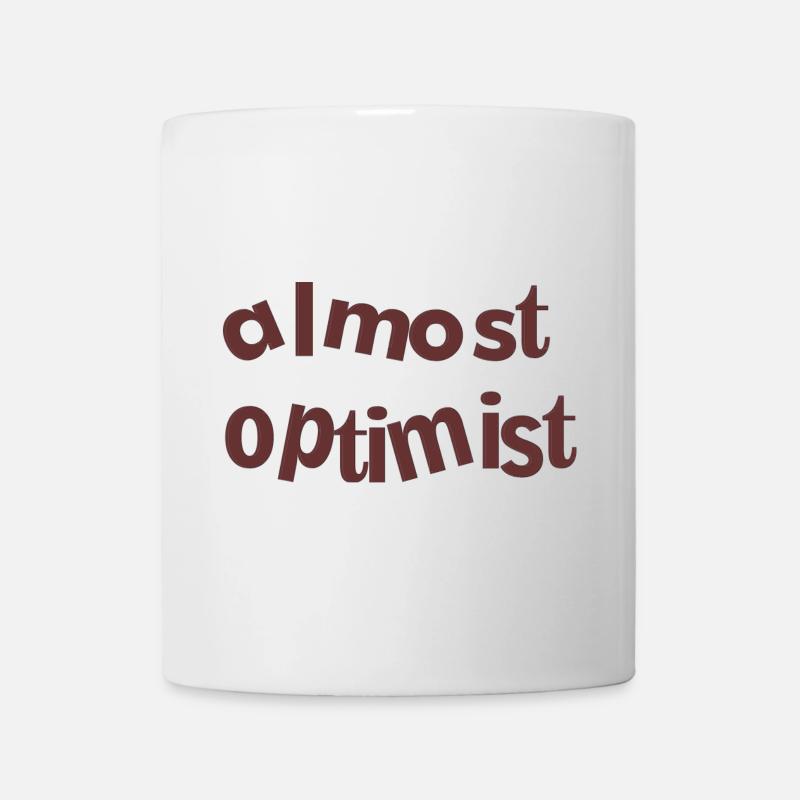 optimist - Tasse - Weiß