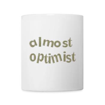 optimist 3 - Tasse - Weiß - Vorne