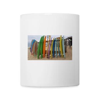 20160819 174739 2 Strand Surfen - Tasse - Weiß - Vorne
