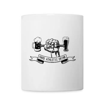 HARD ATHLETIC DRINK - Mug blanc - blanc - Devant