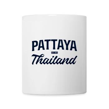 Pattaya Thailand Script - Mug - white - Front