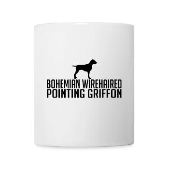 BOHÊME GRIFFON POINTANT GRIFFON Chien Wilsigns - Mug blanc - blanc - Devant