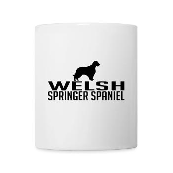 WELSH SPRINGER SPANIEL DOG BREED HUNTING Wilsigns - Mug - white - Front