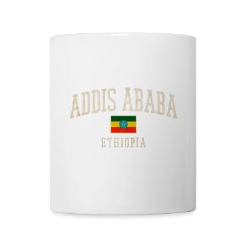 Arc vintage d’Addis-Abeba Ethio - Mug blanc - blanc - Devant