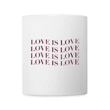 Love is love pt 2 - Tasse - Weiß - Vorne