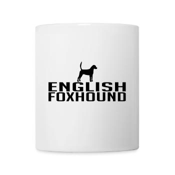 ENGLISH FOXHOUND Hunderasse Hund Wilsigns - Tasse - Weiß - Vorne