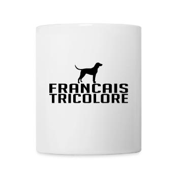 FRANCAIS TRICOLORE Hunderasse Hund Wilsigns - Tasse - Weiß - Vorne