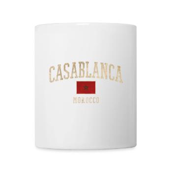 Casablanca Morokko Emblem - Tasse - Weiß - Vorne