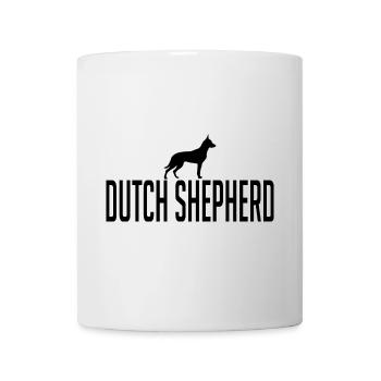 Dutch Shepherd Hunderasse Hunde Wilsigns - Tasse - Weiß - Vorne
