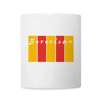 Barcelona Stripes City Pride - Mug - white - Front