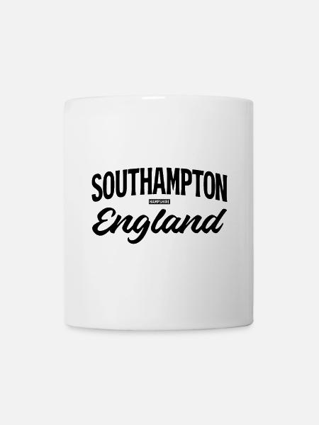 Vintage Southampton Uk Schriftzug - Tasse - Weiß