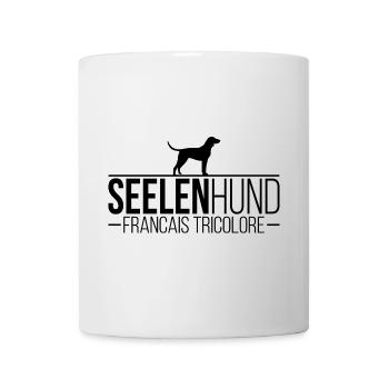 Francais Tricolore Seelenhund Hundespruch Wilsigns - Tasse - Weiß - Vorne