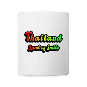 Thaïlande, le pays du sourire - Mug blanc - blanc - Devant