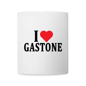 T-Shirt I love Gastone T-Shirt Geschenkidee - Tasse - Weiß - Vorne