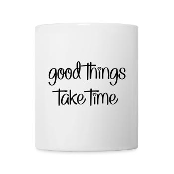 Drôles de dictons pour les impatients - Mug blanc - blanc - Devant