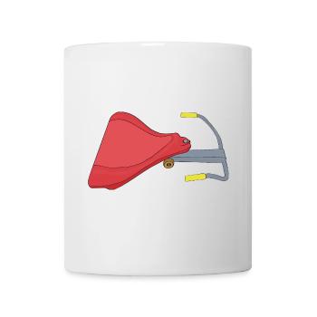 C’est comme ça que je conduisais dans les années 70 et 80 - Mug blanc - blanc - Devant