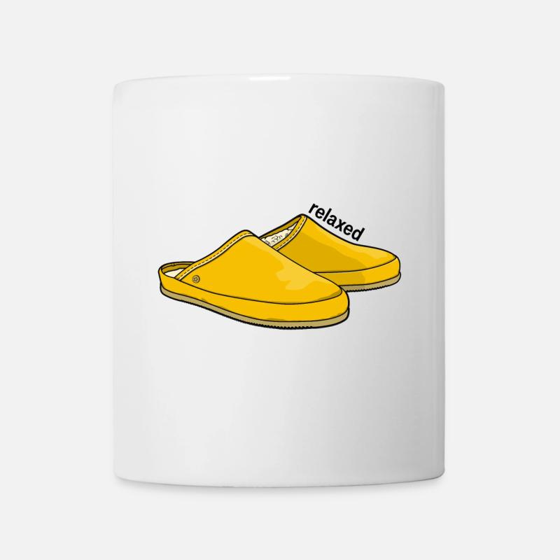 Relaxed yellow - Tasse - Weiß