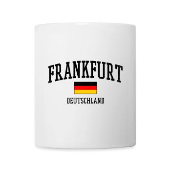 Frankfurt Germany Flag Cities Motif - Mug - white - Front