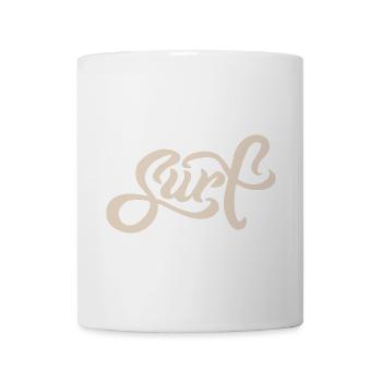 Surf Lettering - Tasse - Weiß - Vorne